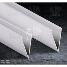 V-Shaped Aluminum Square Tube